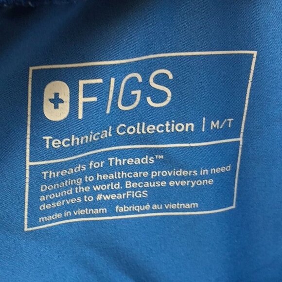 Figs Unisex Jogger Scrub Pants Medium Cargo Medical Uniform Drawstring Pockets - Picture 8 of 16